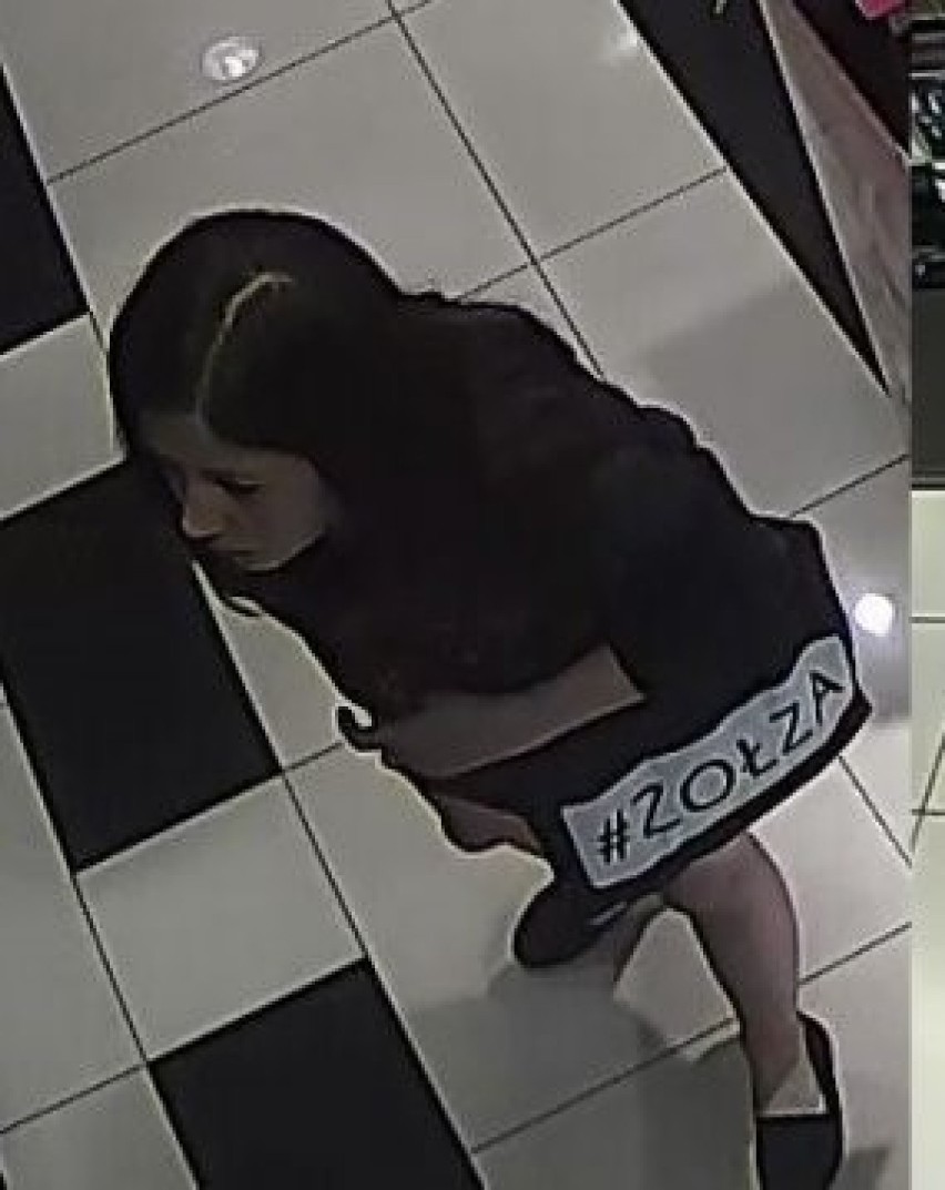 Ta kobieta jest podejrzana o kradzież prefum w galerii handlowej. Rozpoznajecie ją?