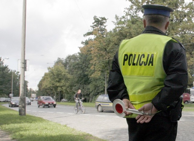 kontrola drogowa w powiecie polkowickim