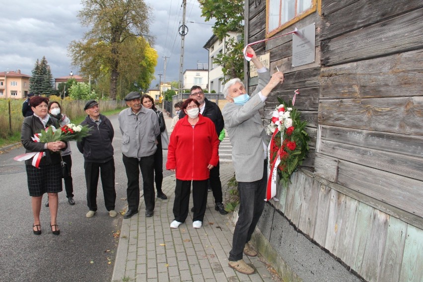 Odsłonięto tablicę upamiętniającą por. Kazimierza Nowakowskiego "Wilka"