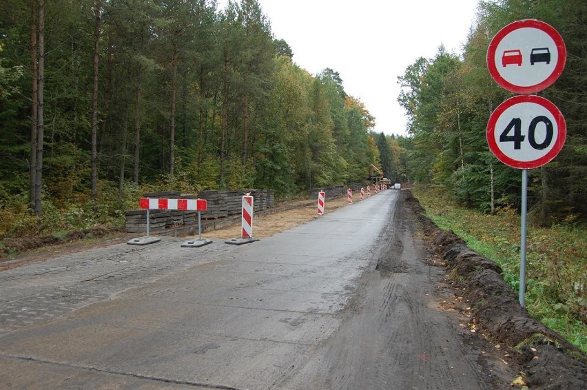 Przebudowa drogi Kartuzy Burchardztwo