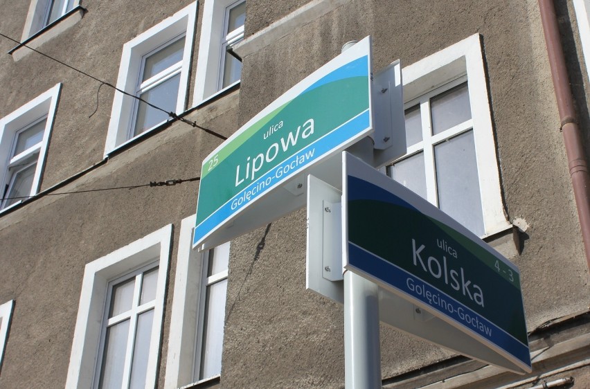 Nowe tablice z nazwami ulic w Szczecinie do końca października