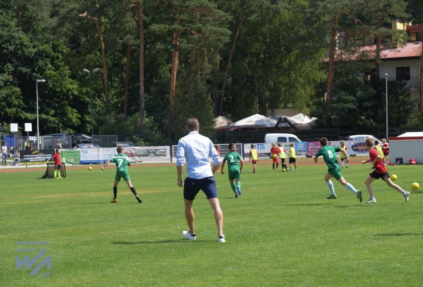 Wizyta Łukasza Piszczka na stadionie miejskim w Lublińcu [DUŻO ZDJĘĆ]