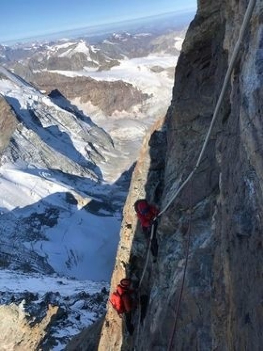 Alpinista z Radomia Andrzej Myrta na szczycie Matternhorn! Zobacz zdjęcia