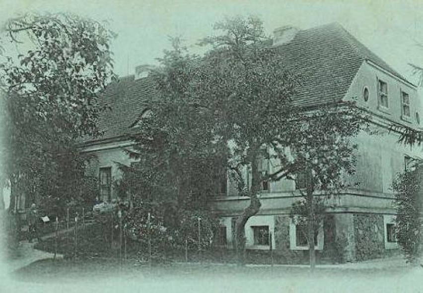 Dwór w 1890 roku