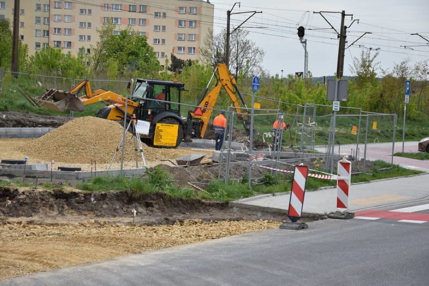 Zdjęcia z czasu budowy parkingu