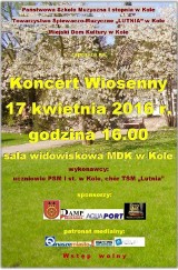 Koncert wiosenny w Miejskim Domu Kultury w Kole