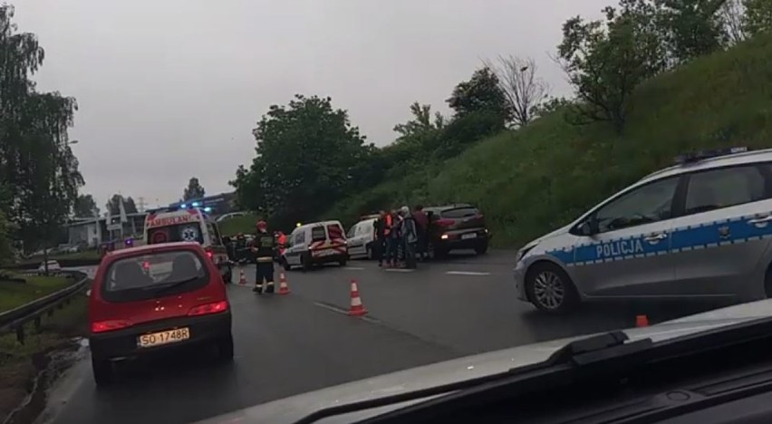 Wypadek na zakręcie mistrzów w Sosnowcu. Doszło tam do dwóch...