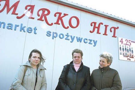 Byłe pracownice sklepu (od lewej): Elżbieta Nawrocka, Maria Śpiewak i Barbara Moćko. Anna Rozmus