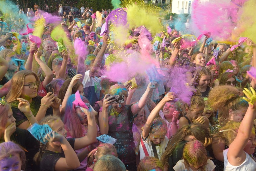 Festiwal Kolorów na powitanie lata w Pleszewie... Tak bawiliśmy się ostatnio