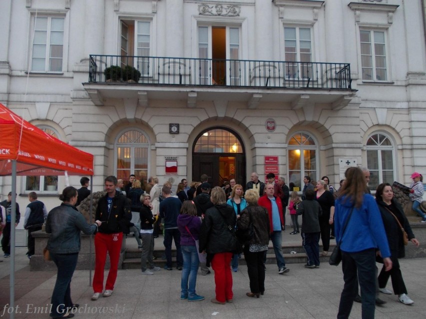 Noc Muzeów 2014 w Płocku. Zwiedzanie ratusza