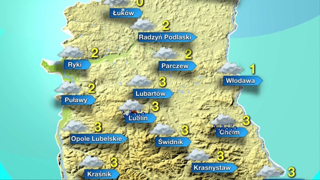 Pogoda na Lubelszczyźnie 17 stycznia (WIDEO)