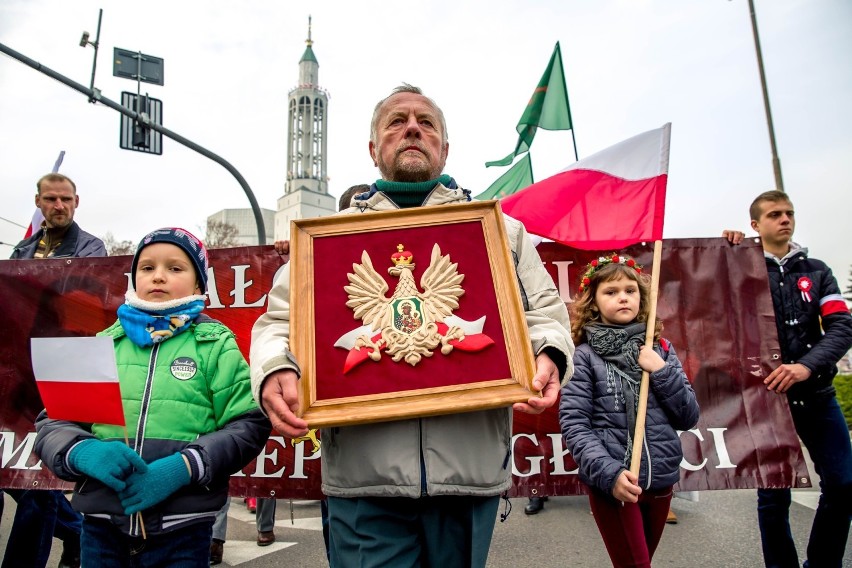 VIII Marsz Niepodległości w Białymstoku odbył się 10...