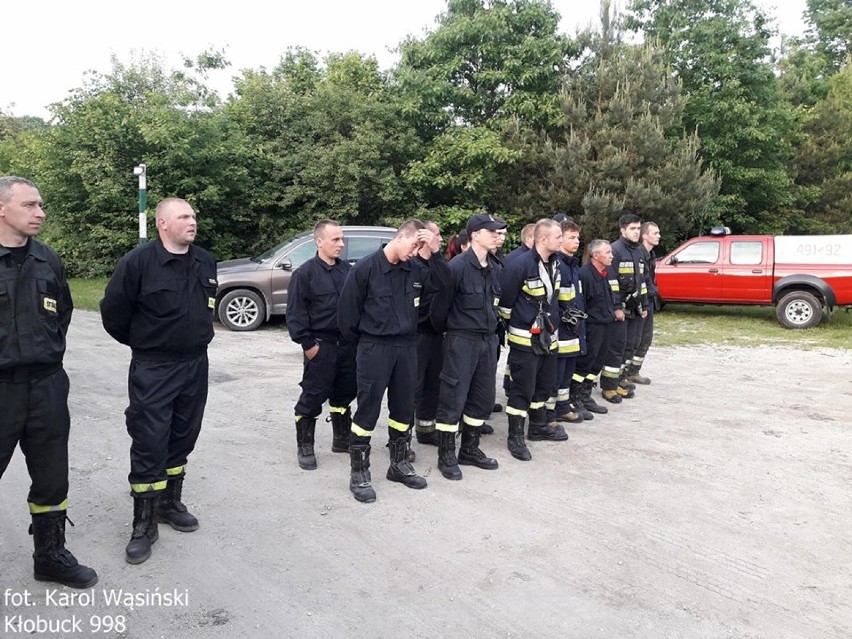 Ćwiczenia strażaków "Las 2018" w nadleśnictwie Kłobuck ZDJĘCIA