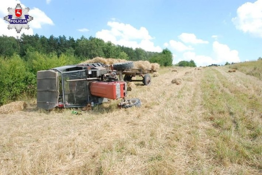 Nieszczęśliwy wypadek w miejscowości Czarnystok. Ciągnik przygniótł 13-letniego chłopca