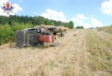 Nieszczęśliwy wypadek w miejscowości Czarnystok. Ciągnik przygniótł 13-letniego chłopca