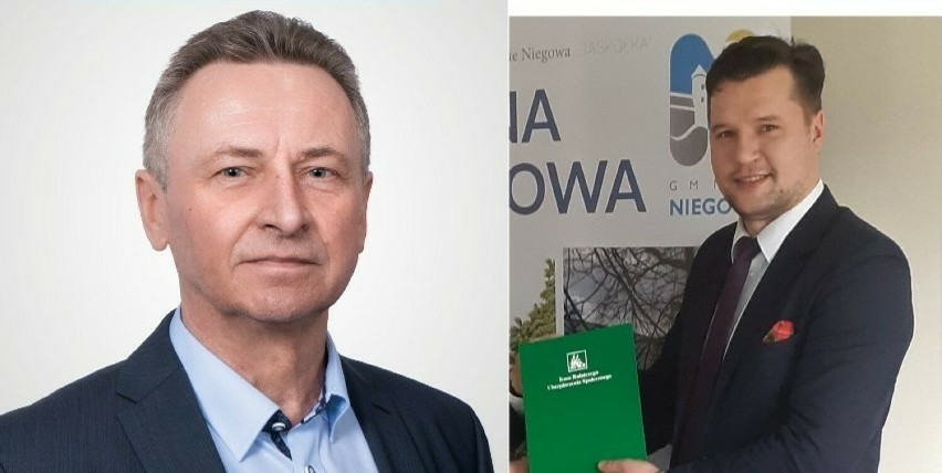 Wyniki drugiej tury wyborów w gminie Niegowa. Mariusz Rembak - 55,05 procent, Krzysztof Motyl - 44,95 procent. 