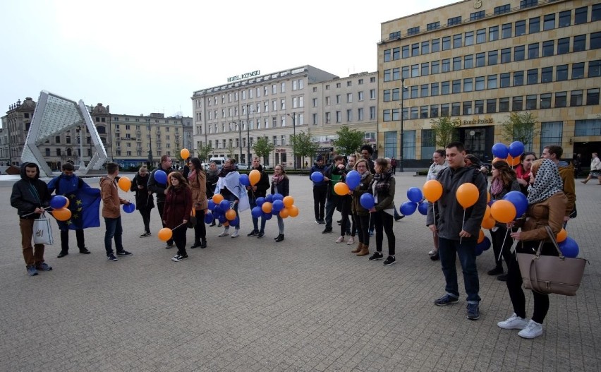 Poznańscy studenci protestowali przeciwko rasizmowi
