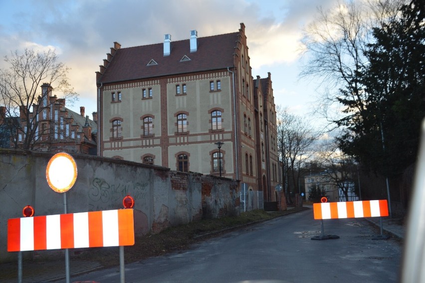 Remont mostów Doroty, przy ul. Żelaznej w Żaganiu