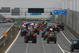 Trwa protest rolników na A1 pod Piotrkowem. Policja wskazała objazdy. Sprawdź, jak ominąć protest