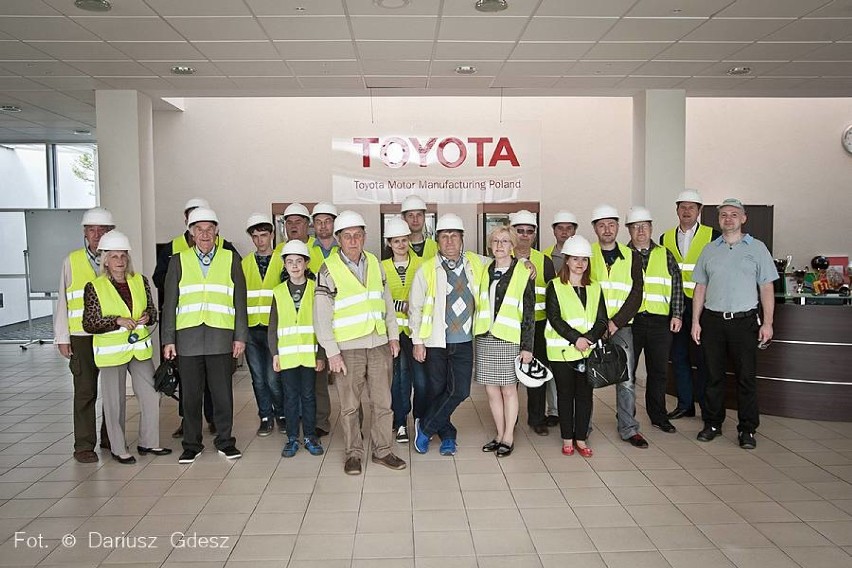 Czytelnicy Panoramy Wałbrzyskiej zwiedzili fabrykę Toyoty