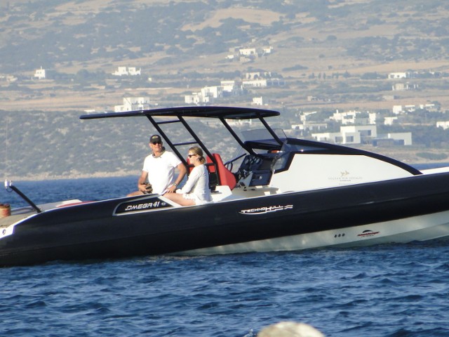 Tom Hanks i Rita Wilson na wakacjach w Grecji w 2016 roku