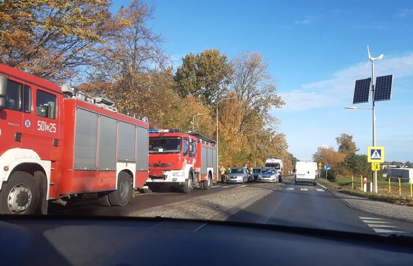 Wypadek w Pucku na ul. Helskiej - 18 października 2021