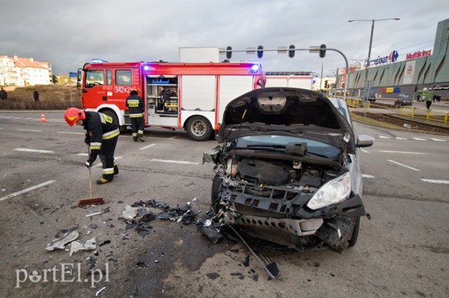 Wypadek w Elblągu