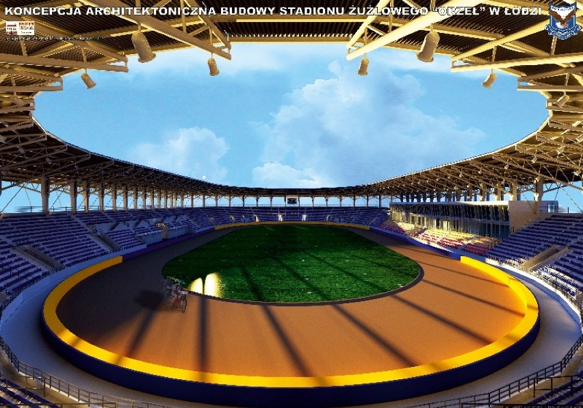 Zobaczcie najnowsze wizualizacje Stadionu Orła Łódź.