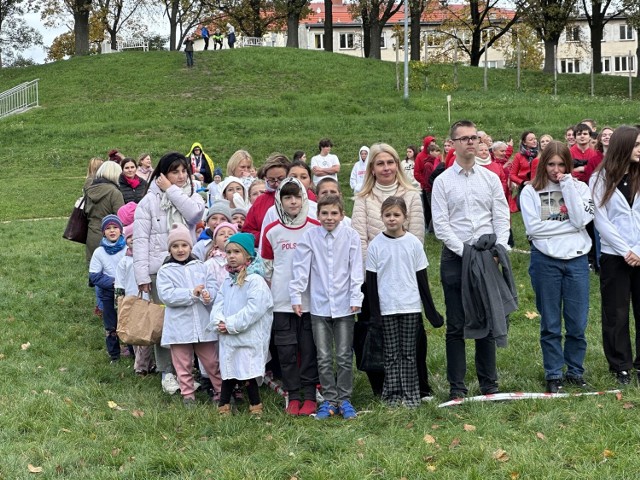 Akcja "Żywy napis" z okazji nadchodzącego Narodowego Święta Niepodległości