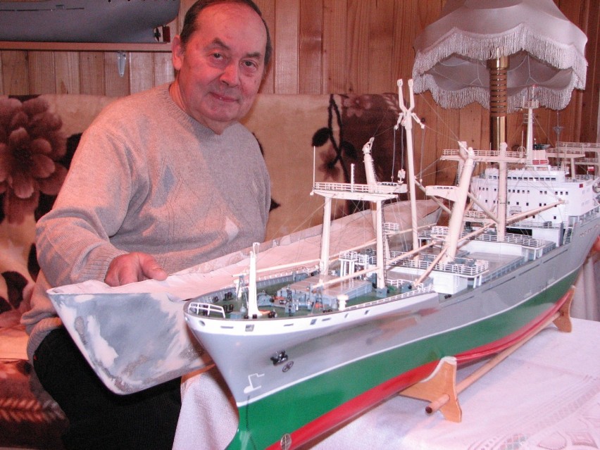 - Budowę modelu statku MS Franciszek Zubrzycki już...