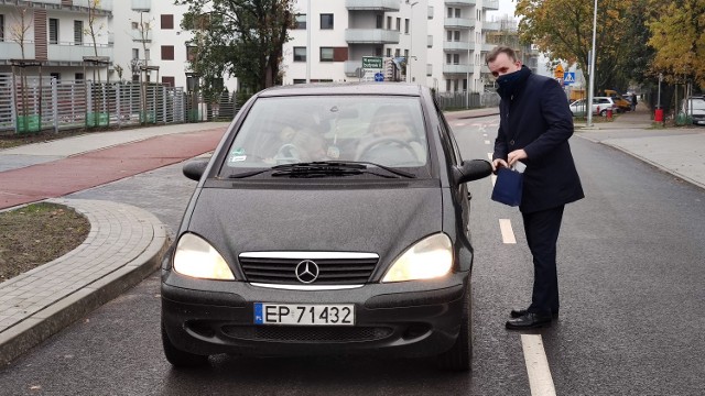 Otwarcie ulicy Broniewskiego w Piotrkowie. Remont trwał od końca lutego