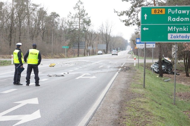 Śmiertelny wypadek koło Puław, podejrzany usłyszał zarzut