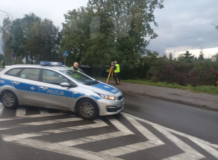 Wypadek w Bytomiu. Potrącenie pieszego na Strzelców Bytomskich, jedna osoba ranna