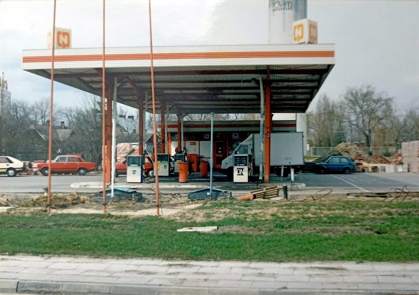 Stacja CPN "pod grzybem" w 1997 roku