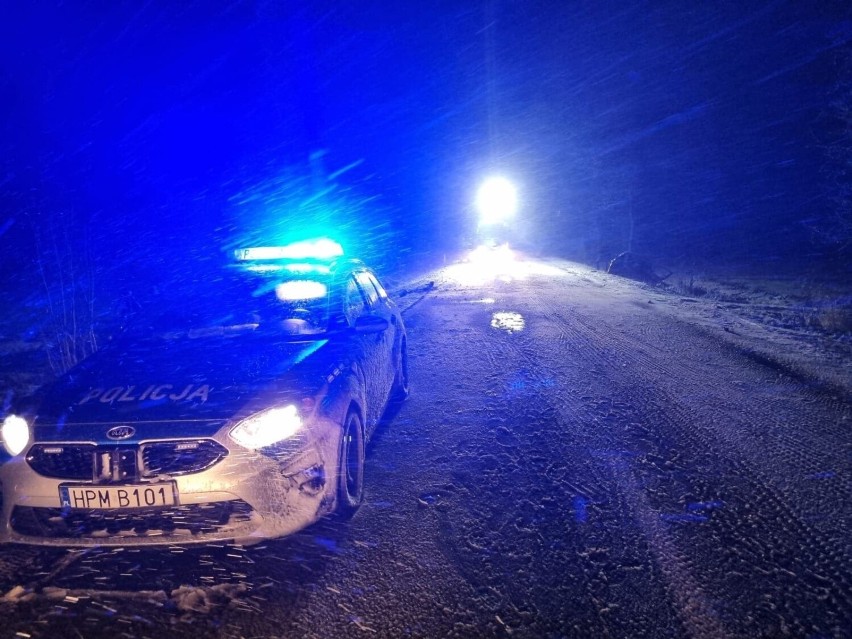 Wygoda. Tragiczny wypadek na DW 689. Czołowe zderzenie dwóch samochodów [ZDJĘCIA]