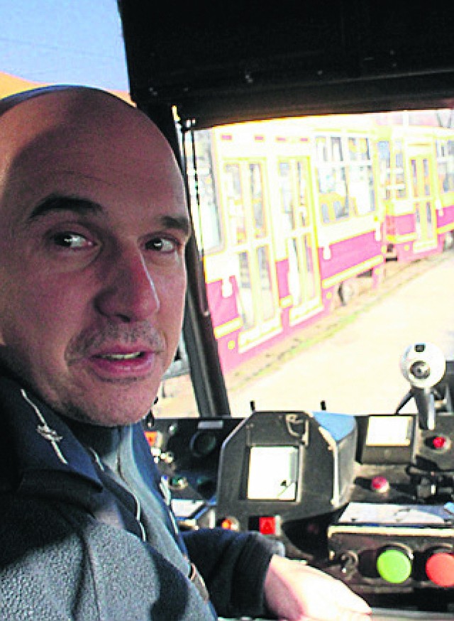 Maciej Nowak wielokrotnie badał hamowanie tramwaju