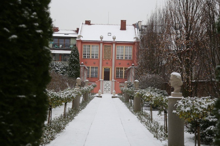 W Wolsztynie spadł pierwszy śnieg!