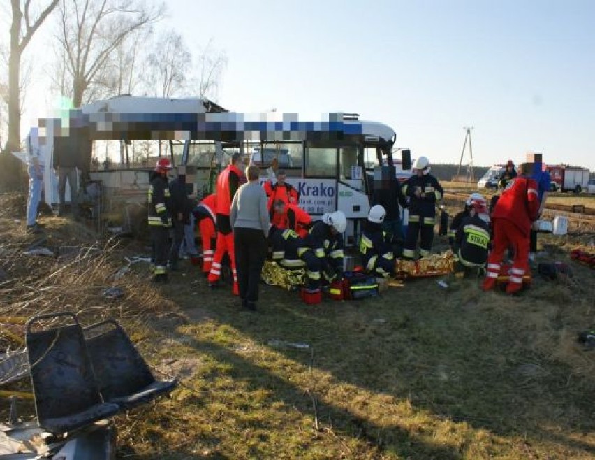 Wypadek w Dzierżanowie