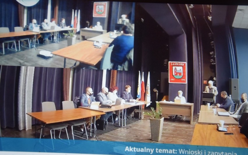 Nadzwyczajna sesja rady miejskiej w Lędzinach