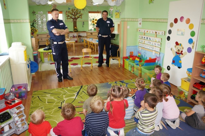 Policja w Raciborzu: mundurowi odwiedzili przedszkolaków
