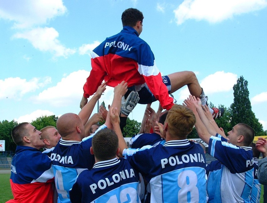 Tak Polonia Bydgoszcz świętowała awans do piłkarskiej trzeciej ligi! [archiwalne zdjęcia]