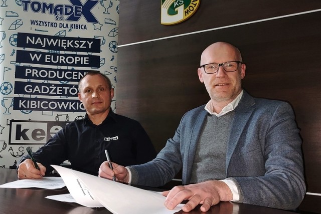 Tomasz Szulc i Wojciech Zając, prezes GKS