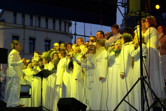 występ zespołu Gospel Rain