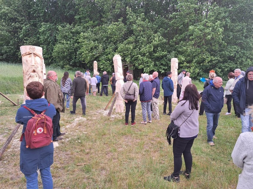 Okazałe rzeźby mieli okazję podziwiać uczestnicy Biesiady...