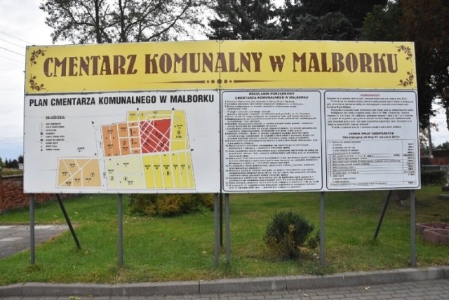 Cmentarzem Komunalnym w Malborku zarządza Zakład Gospodarki Komunalnej i Mieszkaniowej.