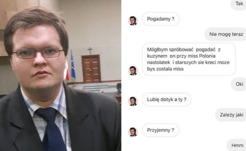 Kandydat PiS na radnego Będzina, proponował 15-latce "wsparcie" i karierę za "miłe chwile"? [SCREENY z rozmów]