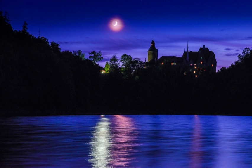 Oglądaliście zaćmienie księżyca? Fascynujące nocne niebo nad Dolnym Śląskiem... [ZDJĘCIA]