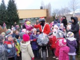 Mikołaj na motorze odwiedził dzieci z Przedszkola Integracyjnego.