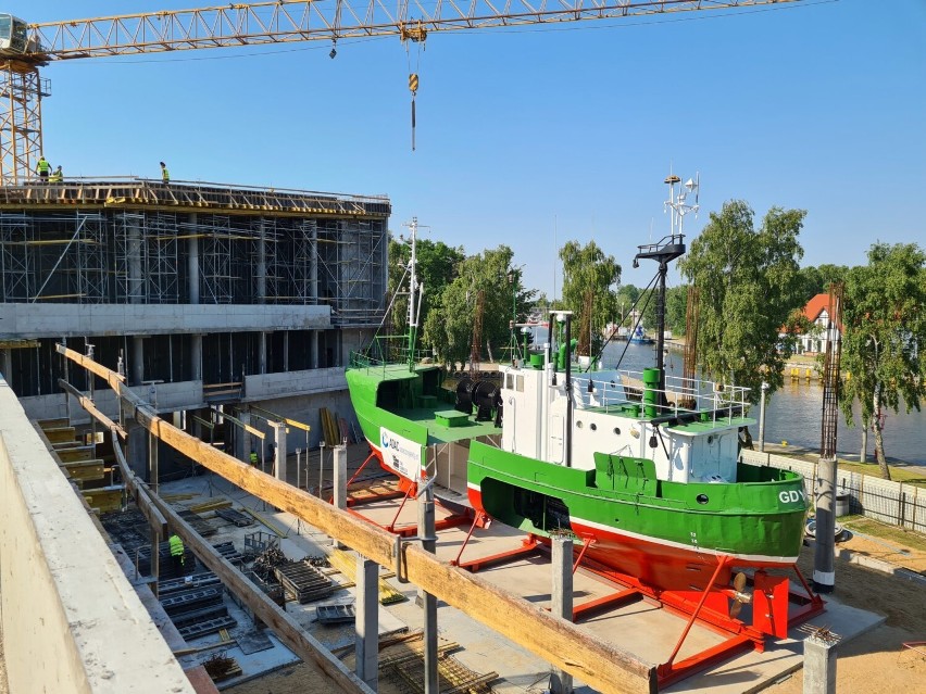 Wkrótce ruszy drugi etap budowy Muzeum Archeologii Podwodnej i Rybołówstwa w Łebie