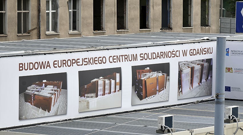 Gdańsk: Budowa Europejskiego Centrum Solidarności trwa. Zobacz, jak przebiegają prace